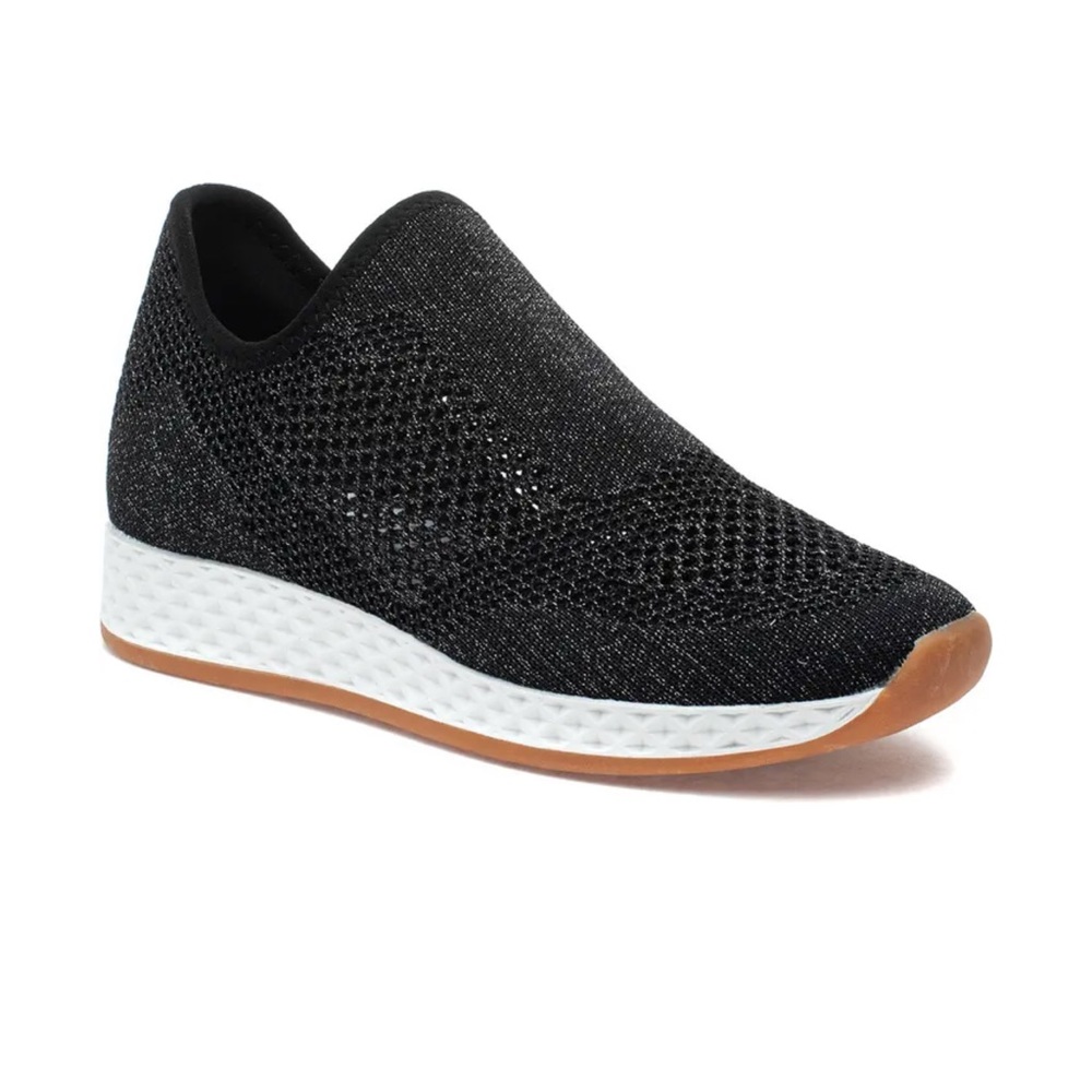 Urban Sport J/SLIDES Athleisure Slip-On Black Sneaker NEW size 10